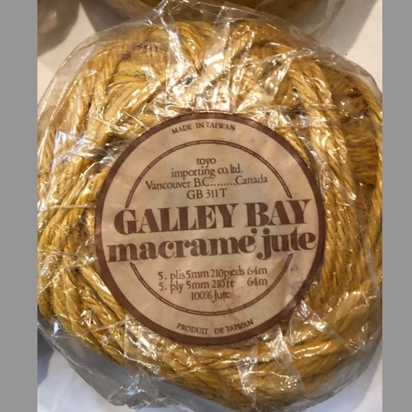 Vintage Macrame Jute/Twine/Cord - Picture 2 of 2